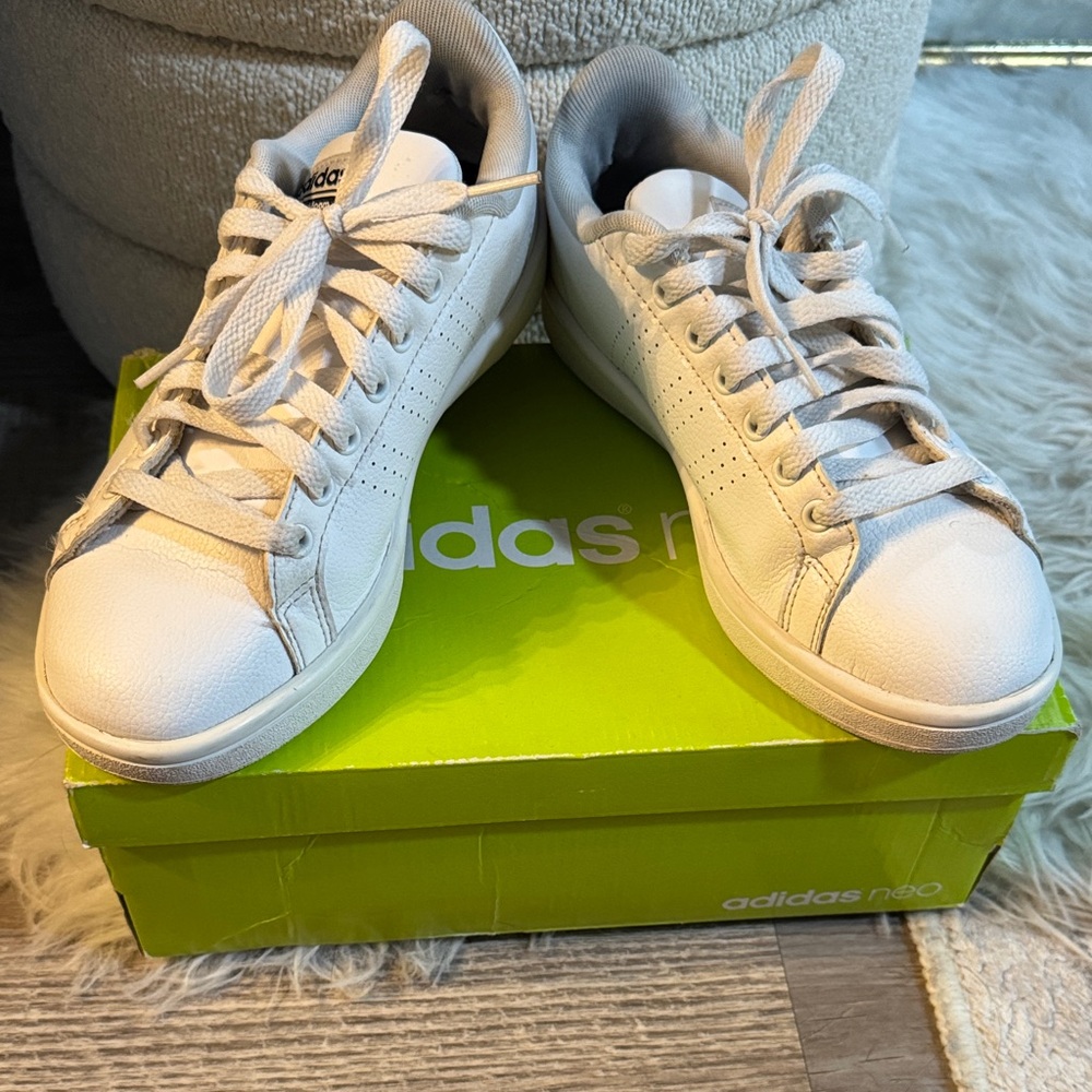 Adidas Women's Neo White Sneakers